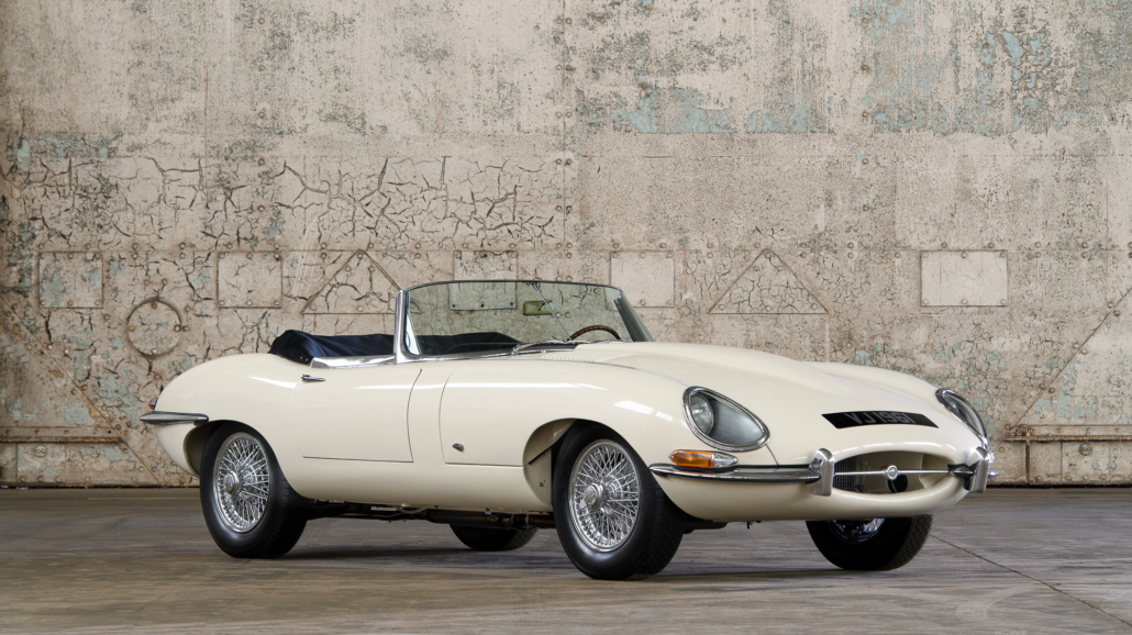 Jaguar E-Type: 'It tops out at a Brylcreem-ruffling 146mph