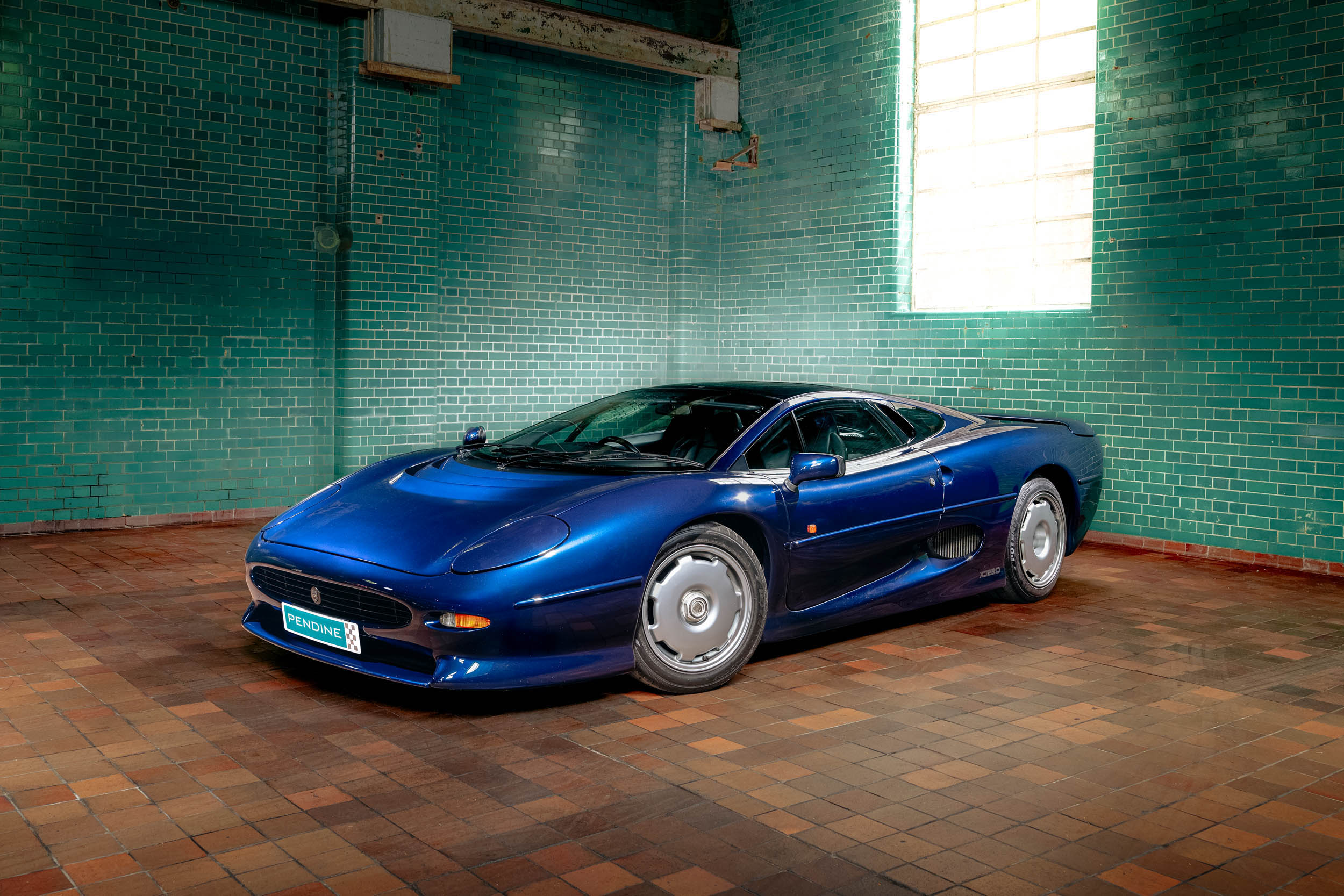 Blue XJ220